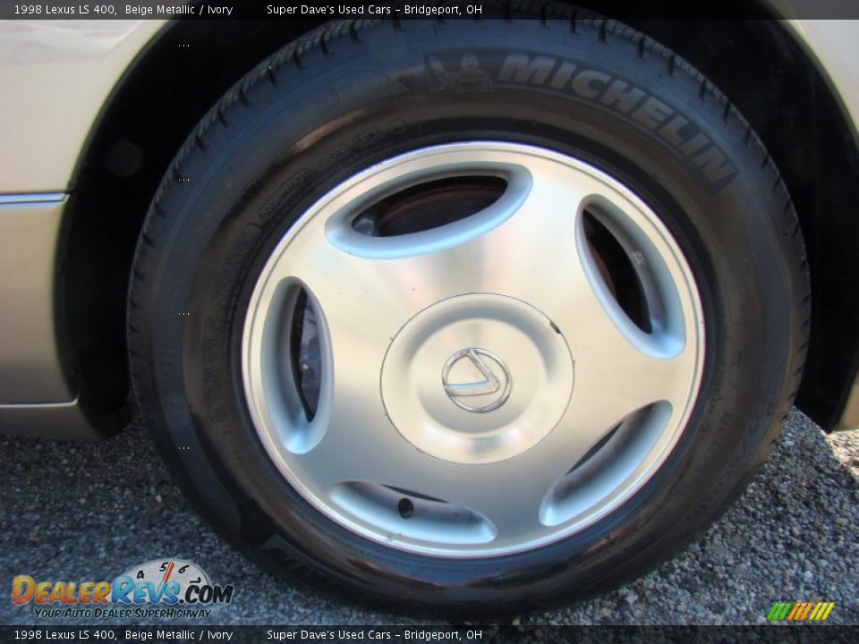 1998 Lexus LS 400 Beige Metallic / Ivory Photo #21