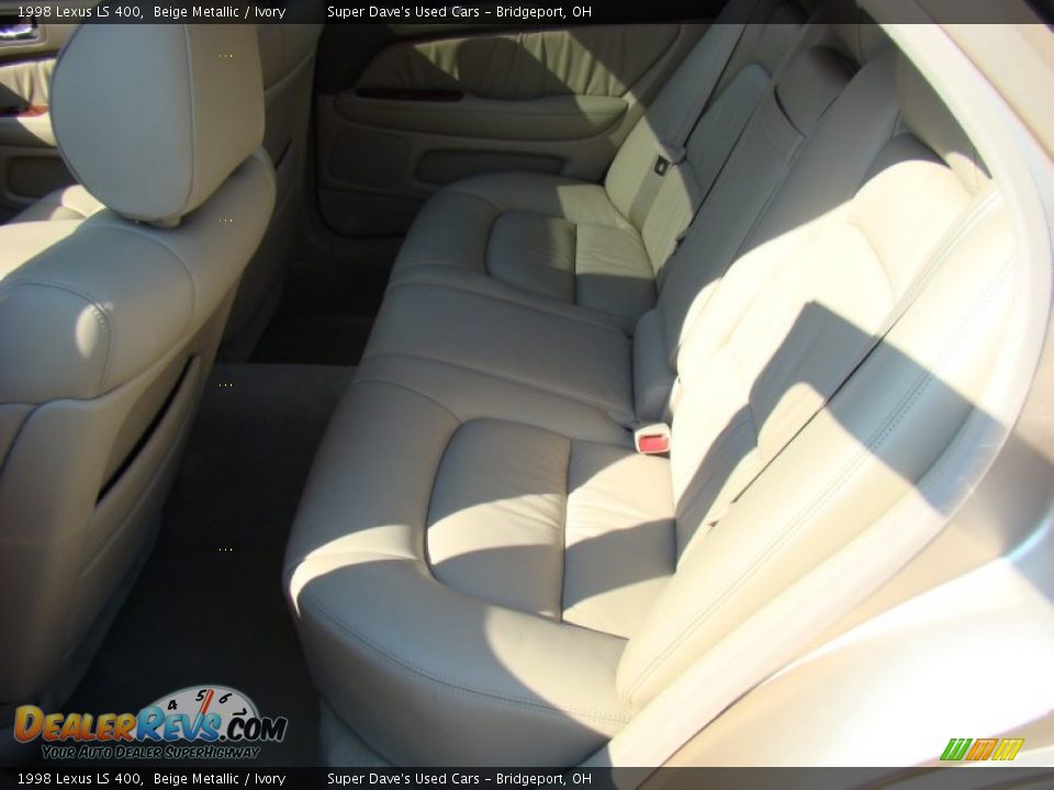 1998 Lexus LS 400 Beige Metallic / Ivory Photo #27