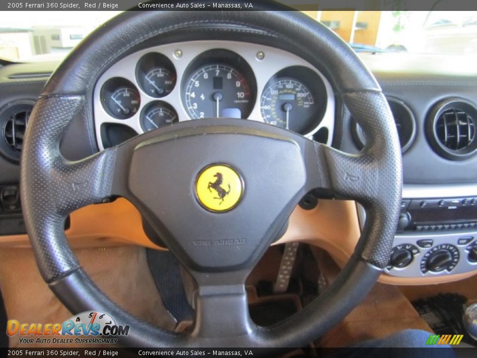 2005 Ferrari 360 Spider Steering Wheel Photo #7