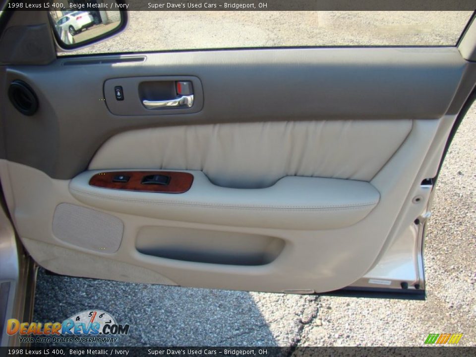 1998 Lexus LS 400 Beige Metallic / Ivory Photo #34