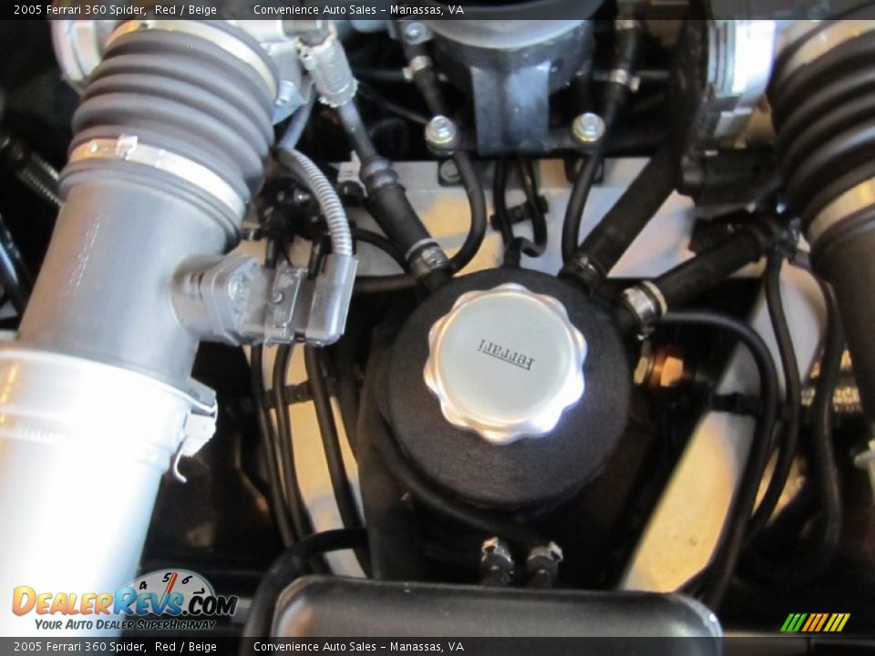 2005 Ferrari 360 Spider 3.6 Liter DOHC 40-Valve V8 Engine Photo #20