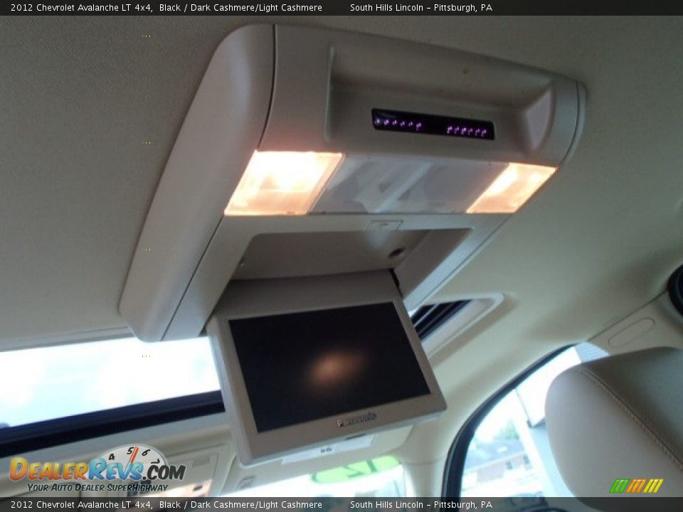 2012 Chevrolet Avalanche LT 4x4 Black / Dark Cashmere/Light Cashmere Photo #15