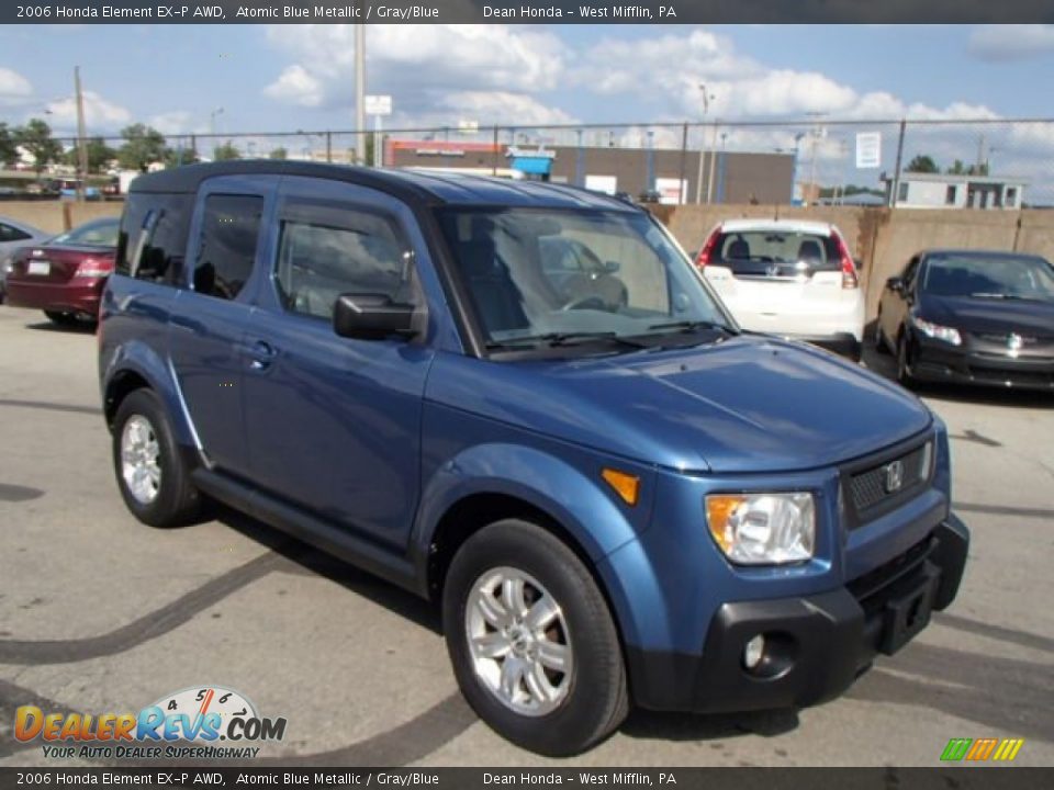 2006 Honda Element EX-P AWD Atomic Blue Metallic / Gray/Blue Photo #1