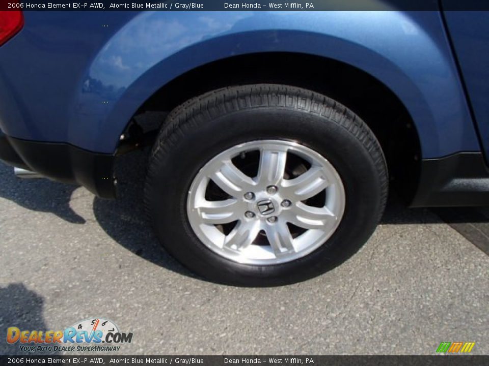 2006 Honda Element EX-P AWD Atomic Blue Metallic / Gray/Blue Photo #9