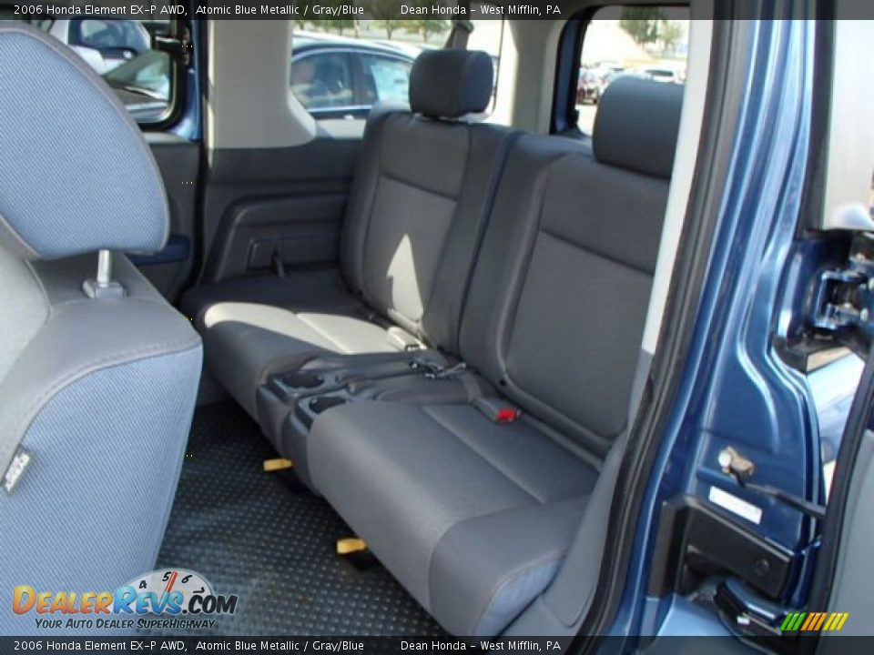 2006 Honda Element EX-P AWD Atomic Blue Metallic / Gray/Blue Photo #12