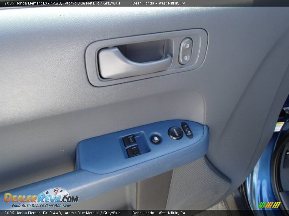 2006 Honda Element EX-P AWD Atomic Blue Metallic / Gray/Blue Photo #14