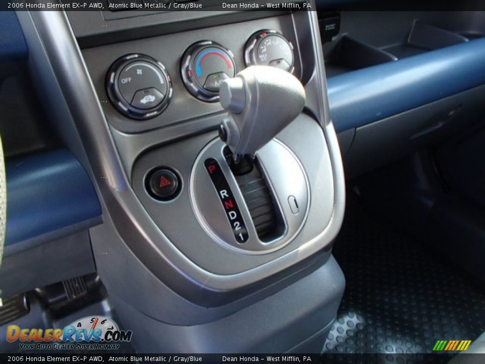 2006 Honda Element EX-P AWD Atomic Blue Metallic / Gray/Blue Photo #16