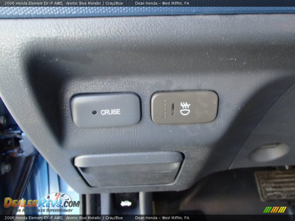 2006 Honda Element EX-P AWD Atomic Blue Metallic / Gray/Blue Photo #18