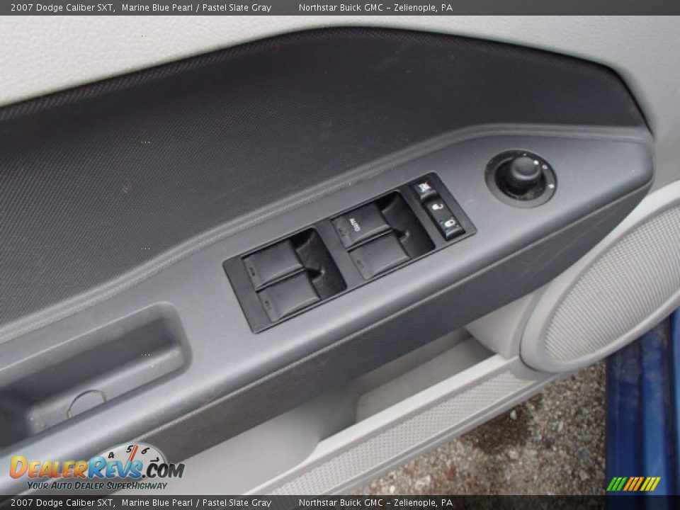 2007 Dodge Caliber SXT Marine Blue Pearl / Pastel Slate Gray Photo #10