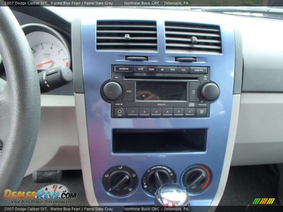 2007 Dodge Caliber SXT Marine Blue Pearl / Pastel Slate Gray Photo #11
