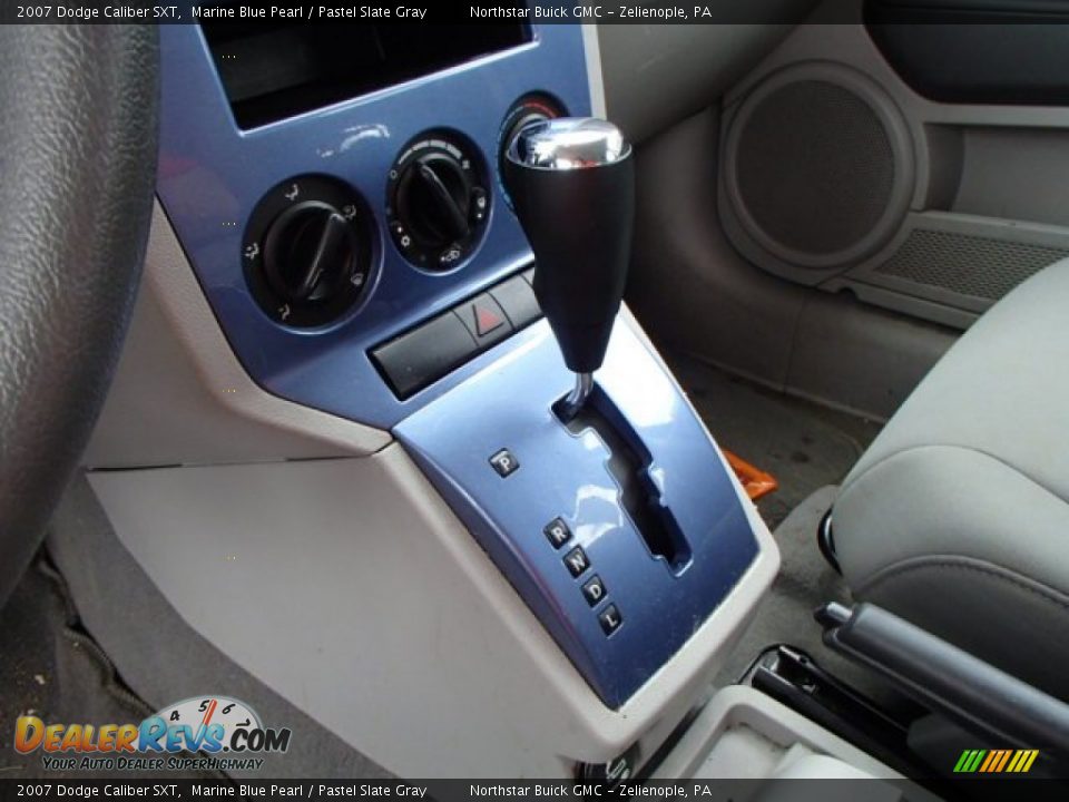 2007 Dodge Caliber SXT Marine Blue Pearl / Pastel Slate Gray Photo #12