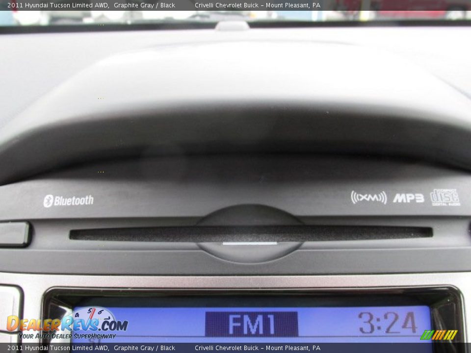 2011 Hyundai Tucson Limited AWD Graphite Gray / Black Photo #18