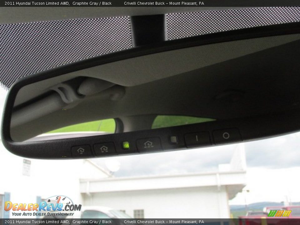 2011 Hyundai Tucson Limited AWD Graphite Gray / Black Photo #20