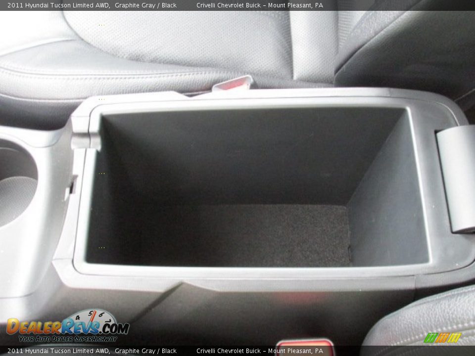 2011 Hyundai Tucson Limited AWD Graphite Gray / Black Photo #22