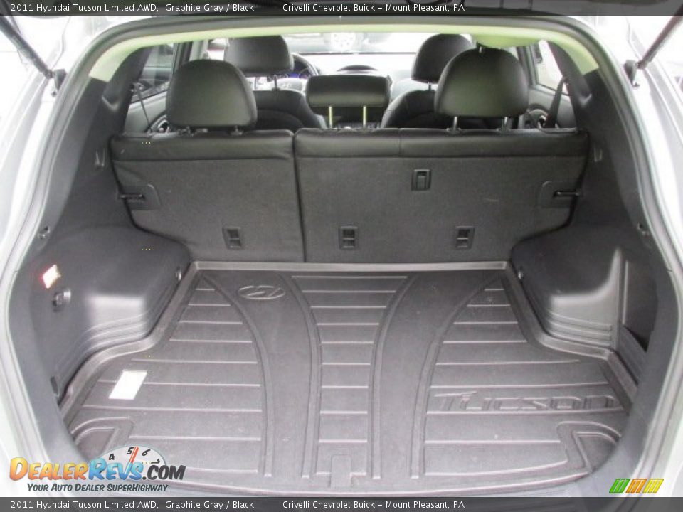2011 Hyundai Tucson Limited AWD Graphite Gray / Black Photo #25
