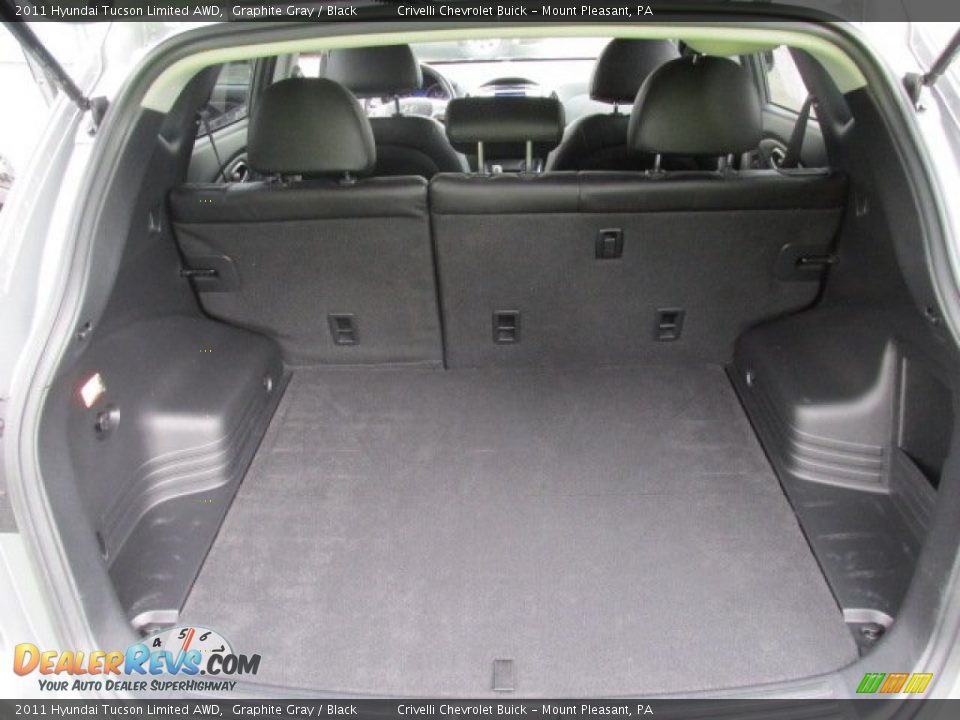 2011 Hyundai Tucson Limited AWD Graphite Gray / Black Photo #26