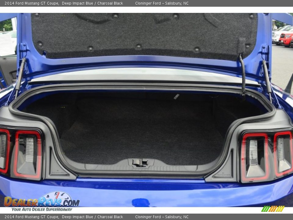 2014 Ford Mustang GT Coupe Deep Impact Blue / Charcoal Black Photo #8