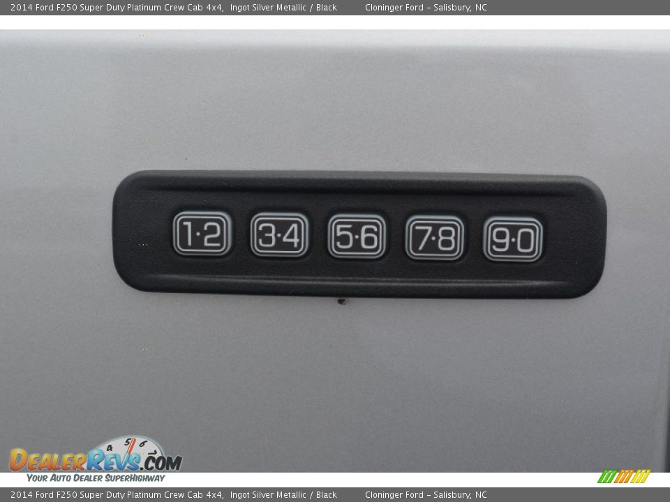 Controls of 2014 Ford F250 Super Duty Platinum Crew Cab 4x4 Photo #12