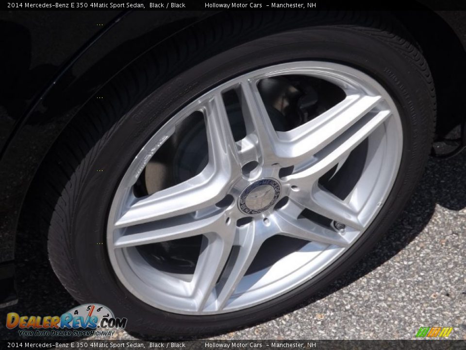 2014 Mercedes-Benz E 350 4Matic Sport Sedan Black / Black Photo #5