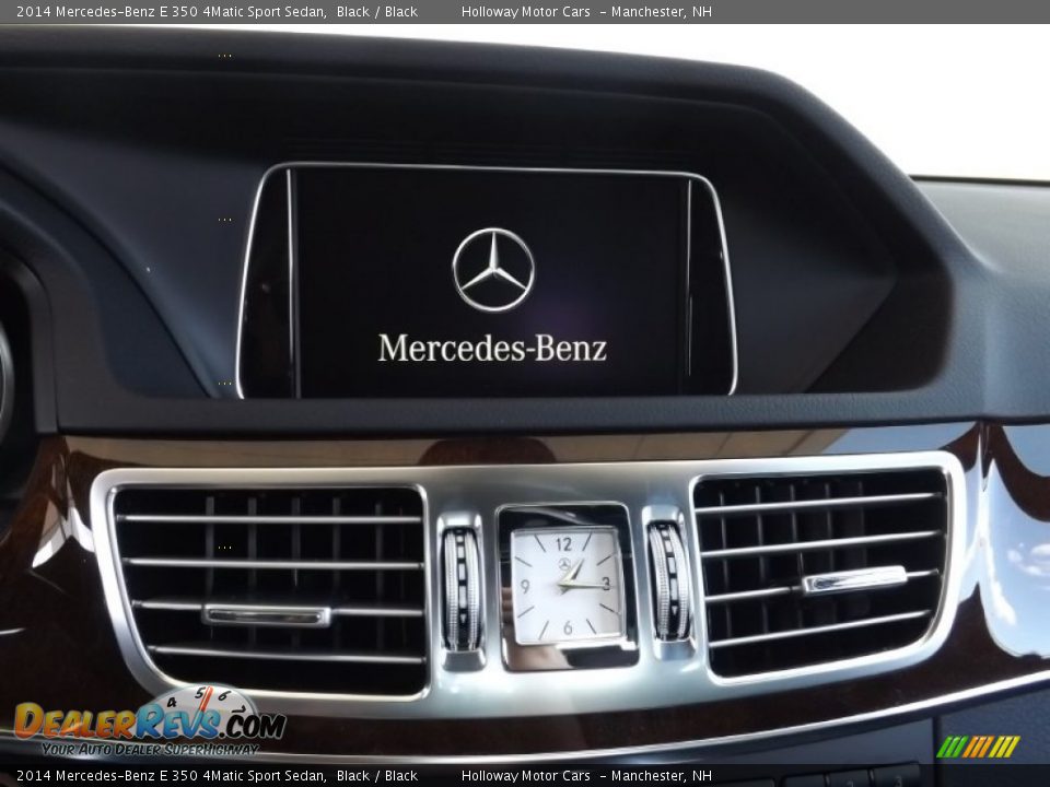 2014 Mercedes-Benz E 350 4Matic Sport Sedan Black / Black Photo #9