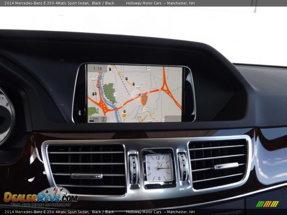 2014 Mercedes-Benz E 350 4Matic Sport Sedan Black / Black Photo #10