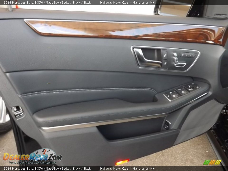 2014 Mercedes-Benz E 350 4Matic Sport Sedan Black / Black Photo #12