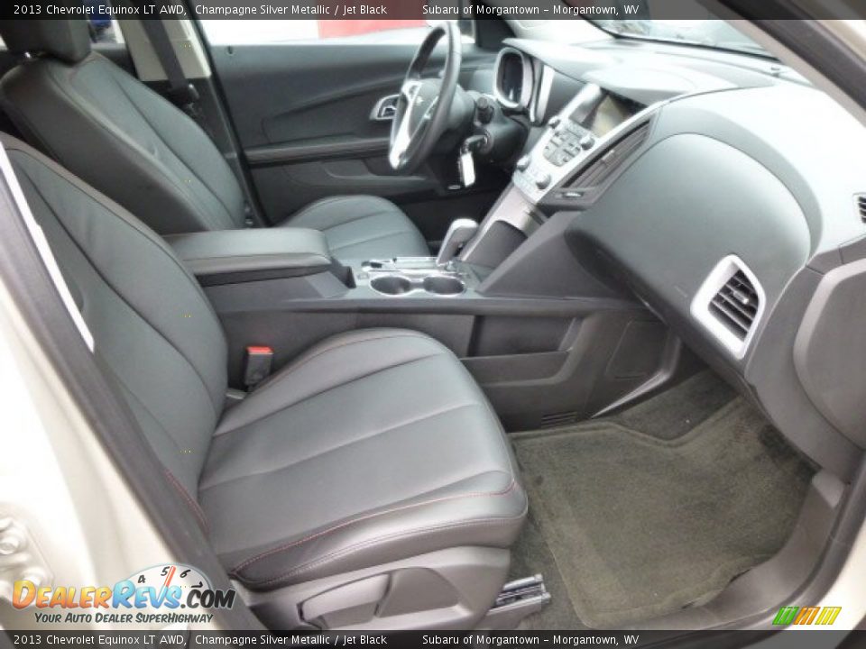 2013 Chevrolet Equinox LT AWD Champagne Silver Metallic / Jet Black Photo #4
