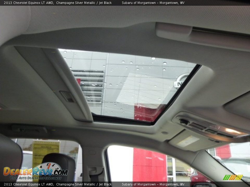 2013 Chevrolet Equinox LT AWD Champagne Silver Metallic / Jet Black Photo #5