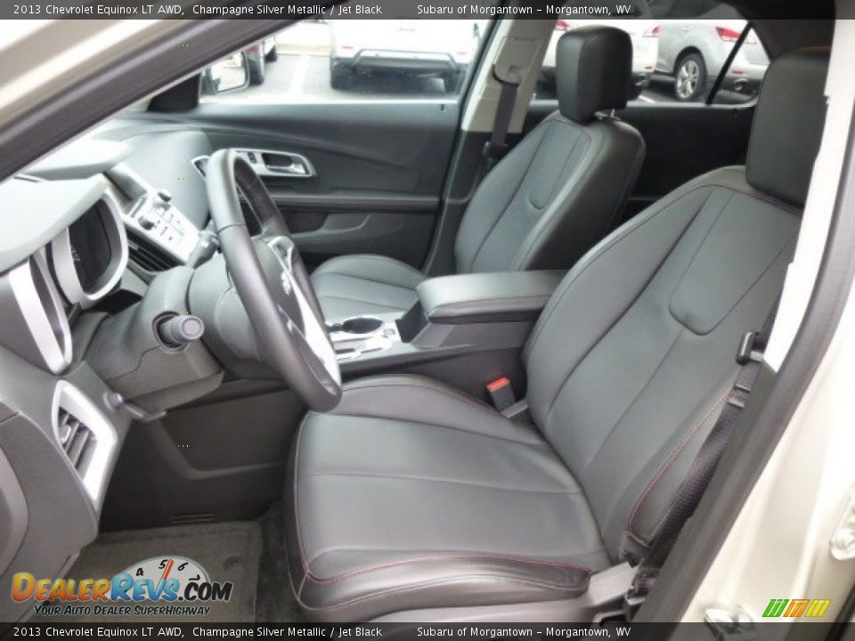 2013 Chevrolet Equinox LT AWD Champagne Silver Metallic / Jet Black Photo #7