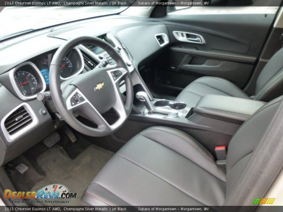 2013 Chevrolet Equinox LT AWD Champagne Silver Metallic / Jet Black Photo #15