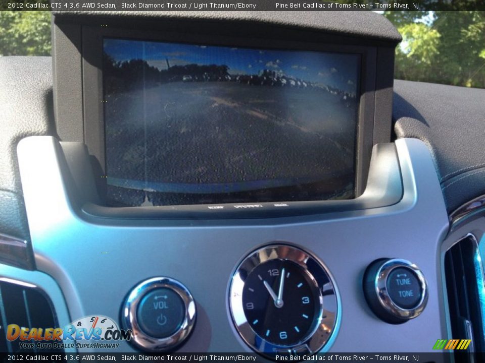 2012 Cadillac CTS 4 3.6 AWD Sedan Black Diamond Tricoat / Light Titanium/Ebony Photo #14