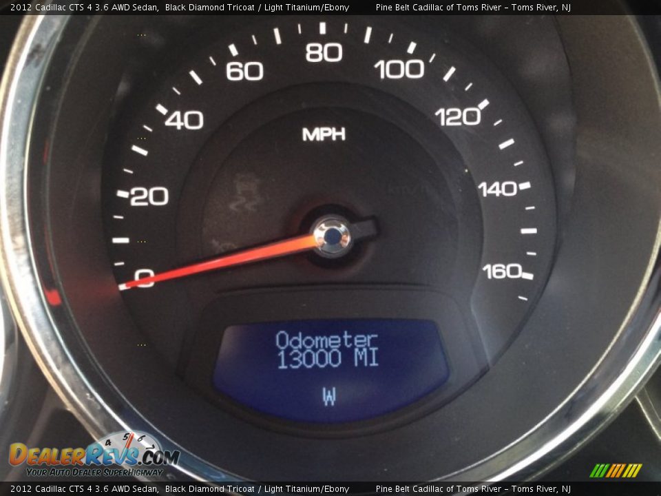 2012 Cadillac CTS 4 3.6 AWD Sedan Black Diamond Tricoat / Light Titanium/Ebony Photo #15