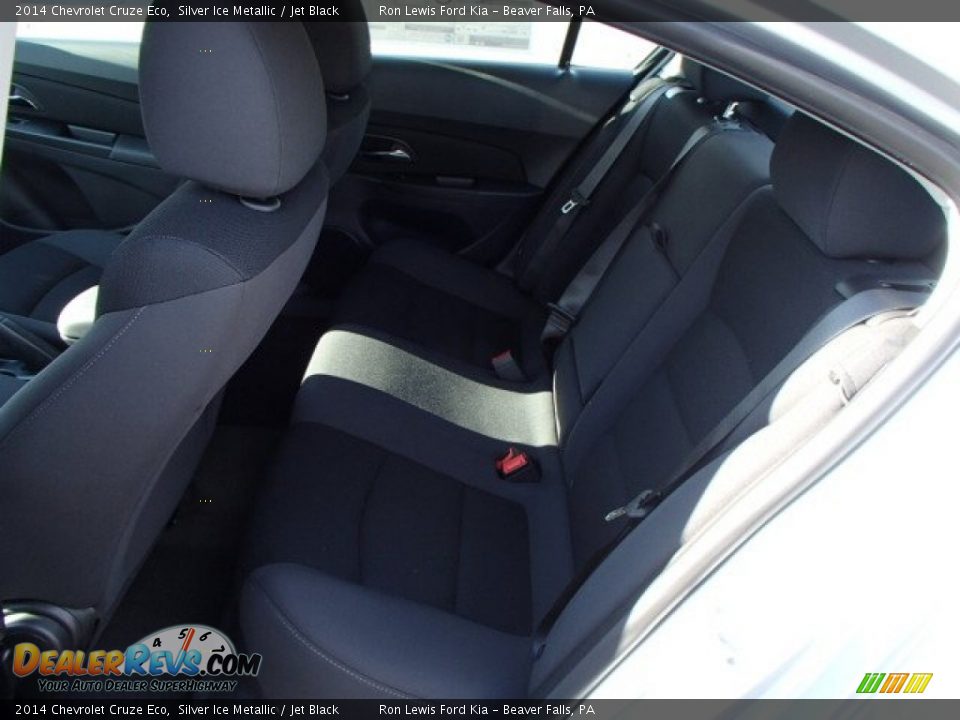 2014 Chevrolet Cruze Eco Silver Ice Metallic / Jet Black Photo #12