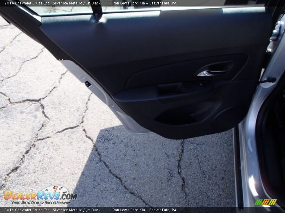 2014 Chevrolet Cruze Eco Silver Ice Metallic / Jet Black Photo #13