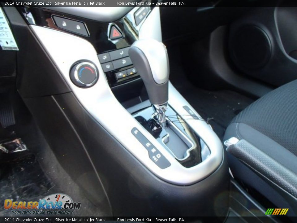 2014 Chevrolet Cruze Eco Silver Ice Metallic / Jet Black Photo #17