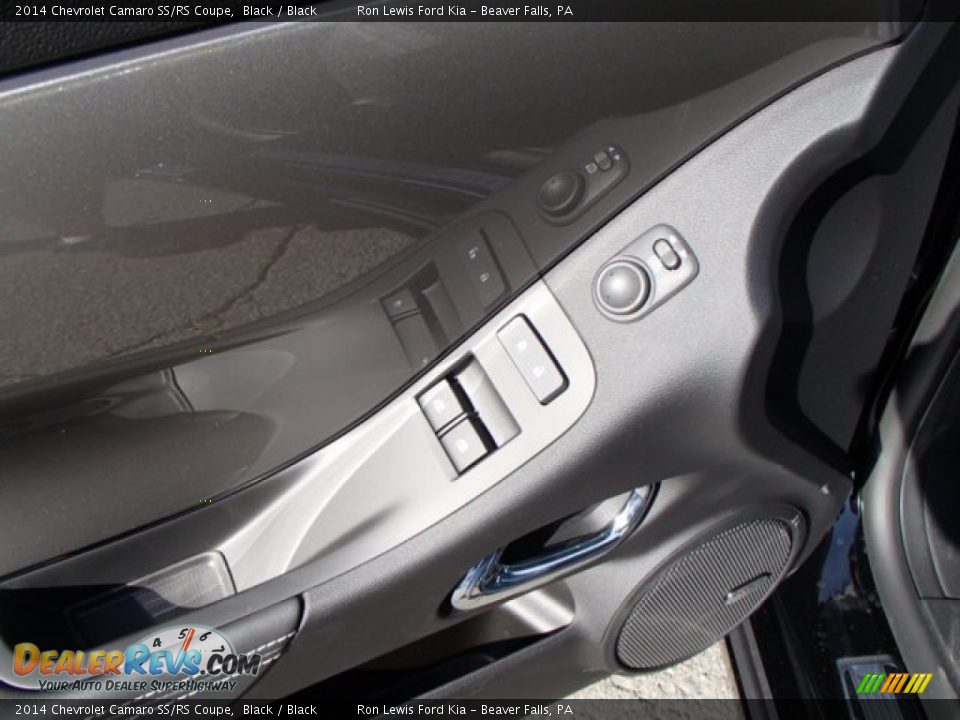 2014 Chevrolet Camaro SS/RS Coupe Black / Black Photo #12