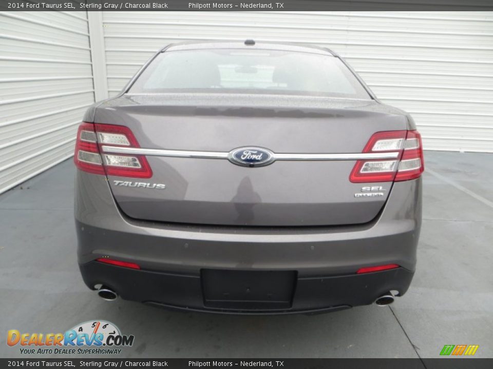 2014 Ford Taurus SEL Sterling Gray / Charcoal Black Photo #5