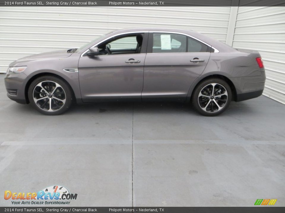 2014 Ford Taurus SEL Sterling Gray / Charcoal Black Photo #9