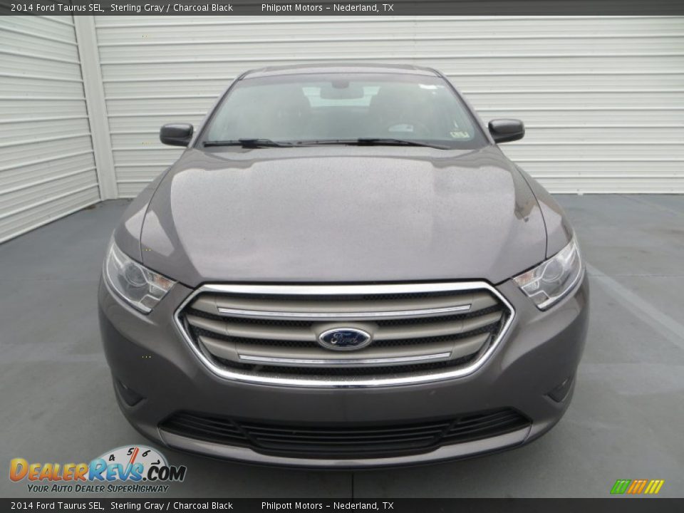 2014 Ford Taurus SEL Sterling Gray / Charcoal Black Photo #12