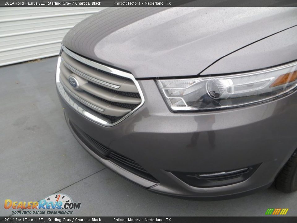 2014 Ford Taurus SEL Sterling Gray / Charcoal Black Photo #14