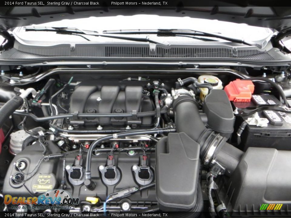 2014 Ford Taurus SEL 3.5 Liter DOHC 24-Valve Ti-VCT V6 Engine Photo #17