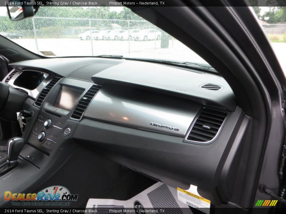 2014 Ford Taurus SEL Sterling Gray / Charcoal Black Photo #18