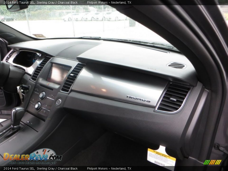 2014 Ford Taurus SEL Sterling Gray / Charcoal Black Photo #19