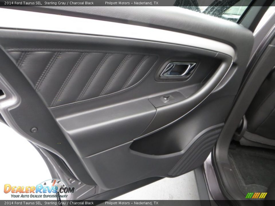 2014 Ford Taurus SEL Sterling Gray / Charcoal Black Photo #23