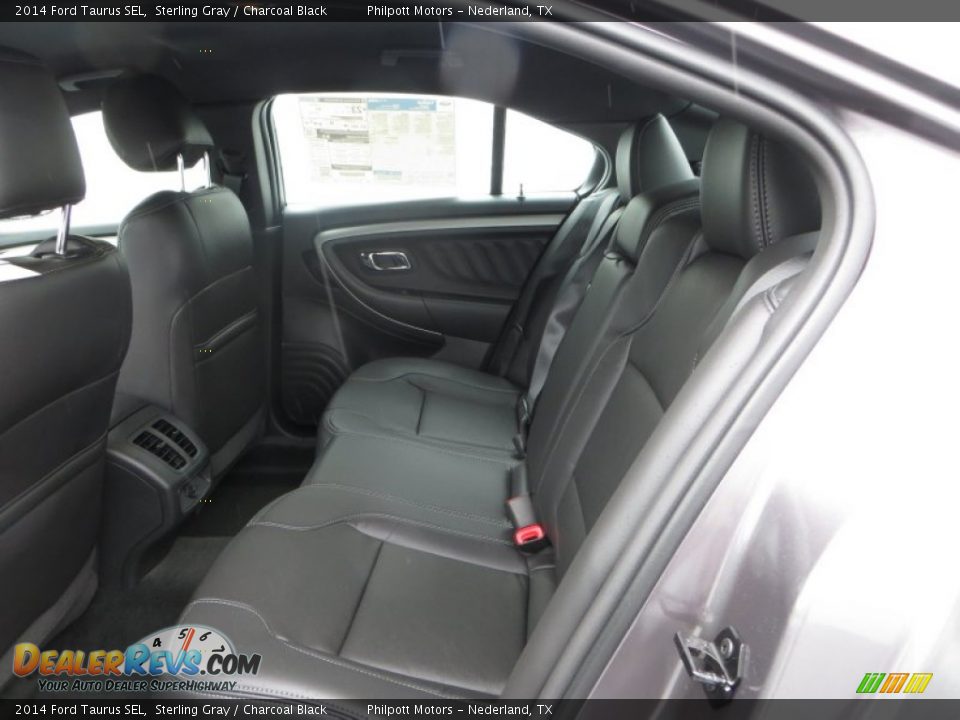 2014 Ford Taurus SEL Sterling Gray / Charcoal Black Photo #24