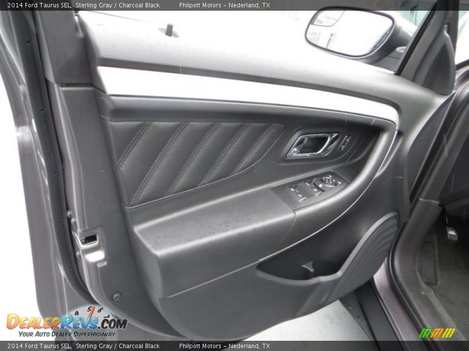 2014 Ford Taurus SEL Sterling Gray / Charcoal Black Photo #25