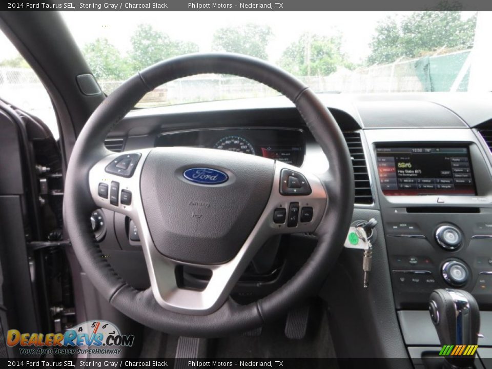 2014 Ford Taurus SEL Steering Wheel Photo #32