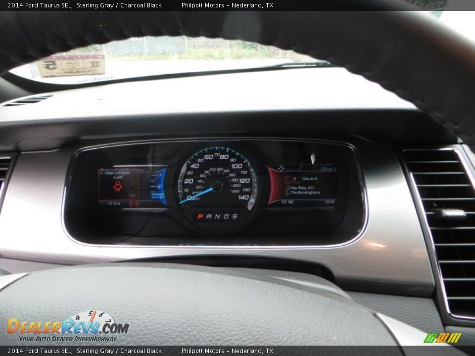 2014 Ford Taurus SEL Sterling Gray / Charcoal Black Photo #33
