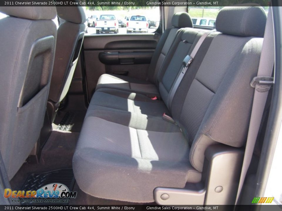 2011 Chevrolet Silverado 2500HD LT Crew Cab 4x4 Summit White / Ebony Photo #8