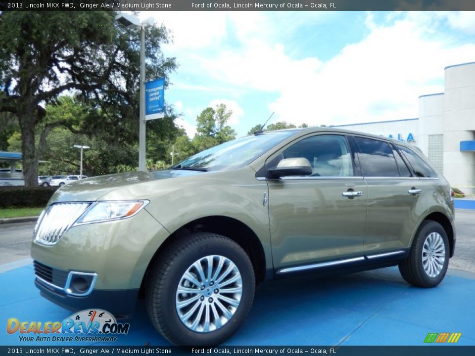2013 Lincoln MKX FWD Ginger Ale / Medium Light Stone Photo #1